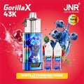 PUFF JNR GORILLA X 43K BLUEBERRY RASPBERRY CHERRY