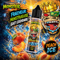 Peach Ice 0mg 50ml - Monster by Tornadoliq