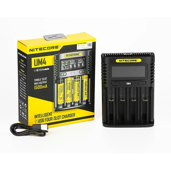 Chargeur UM4 Four Slot 2A - Nitecore