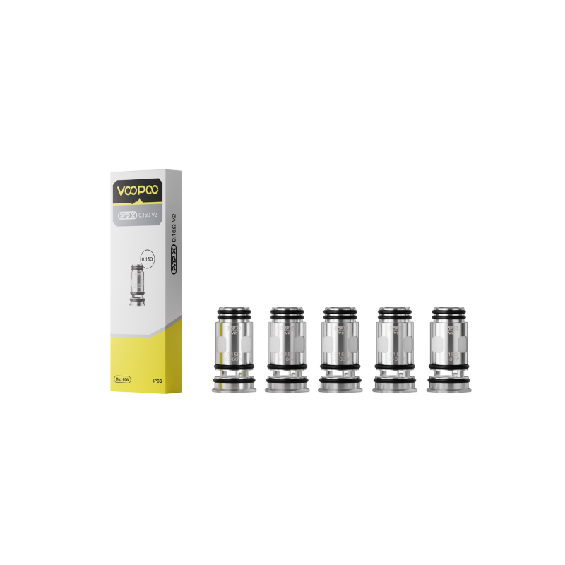 Pack de 5 resistances Pnp X V2 Voopoo