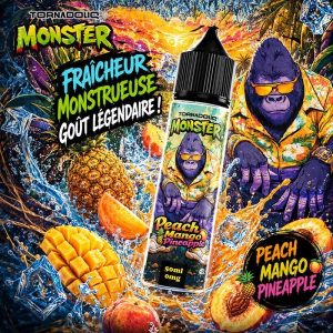 Peach Mango Pineapple 50ml Monster Tornadoliq