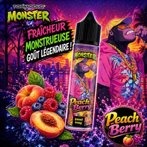 Peach Berry 50ml Monster Tornadoliq