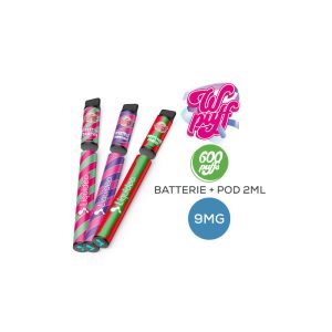 Starter Kit Wpuff 600 Original Pod 2ml 0.9% Liquideo